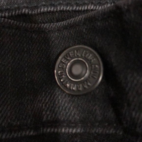Black 7 for all mankind jeans size 30 - Picture 8 of 11